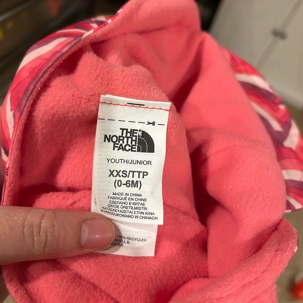 The North Face Kids Pink Patterned Hat